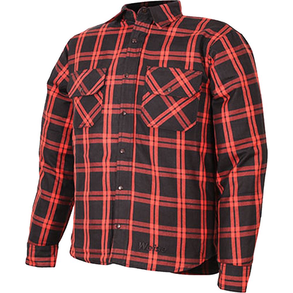 Weise Redwood Shirt Black / Red