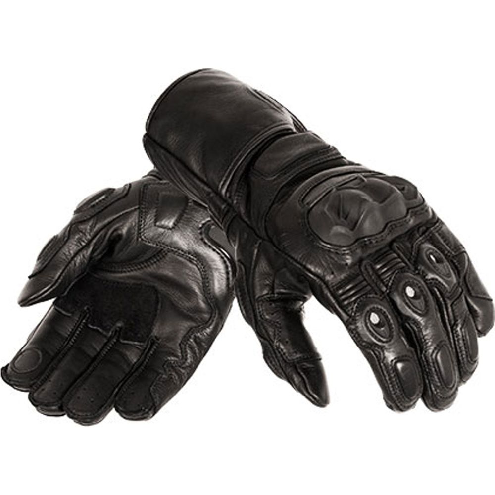 Weise Rennen Leather Gloves Black