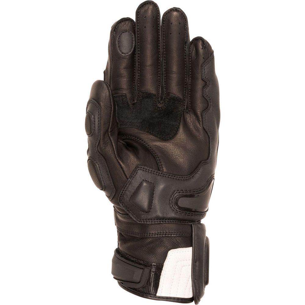 Weise Sprint Leather Gloves Black / White