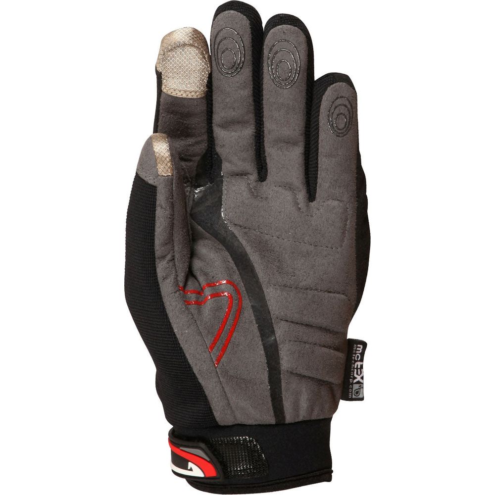 Weise Wave Textile Gloves Black