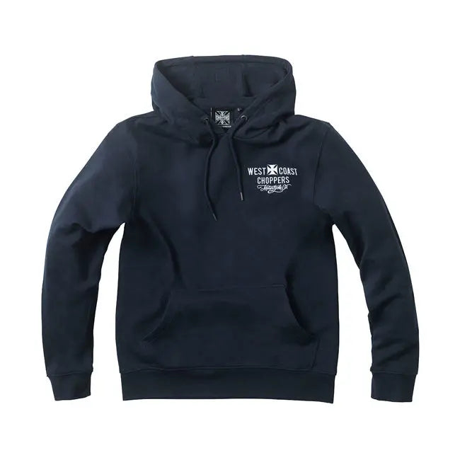 West Coast Choppers Frisco Hoodie Navy - FREE UK Shipping, FREE 365 Day Returns | Moto Central