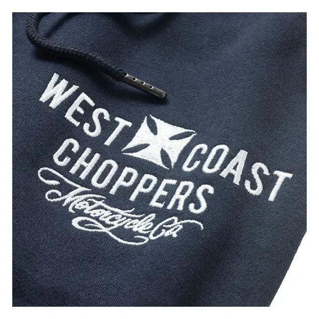 West Coast Choppers Frisco Sweatpants Navy - FREE UK Shipping, FREE 365 Day Returns | Moto Central