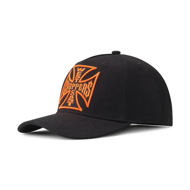 West Coast Choppers OG ATX Cross Cap Black - FREE UK Shipping, FREE 365 Day Returns | Moto Central