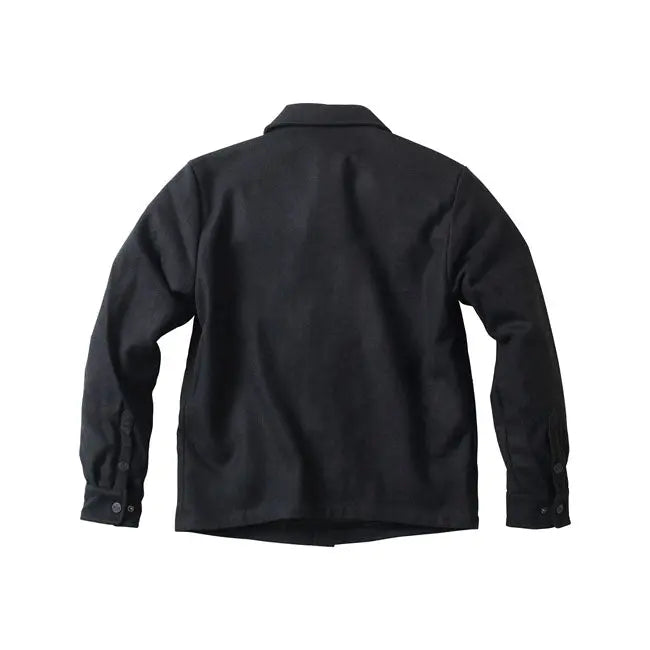 West Coast Choppers Wool Lined Plaidshirt Black - FREE UK Shipping, FREE 365 Day Returns | Moto Central