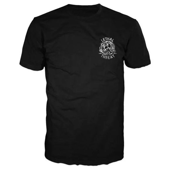 Lethal Threat In Memory T-Shirt Black / White — front view