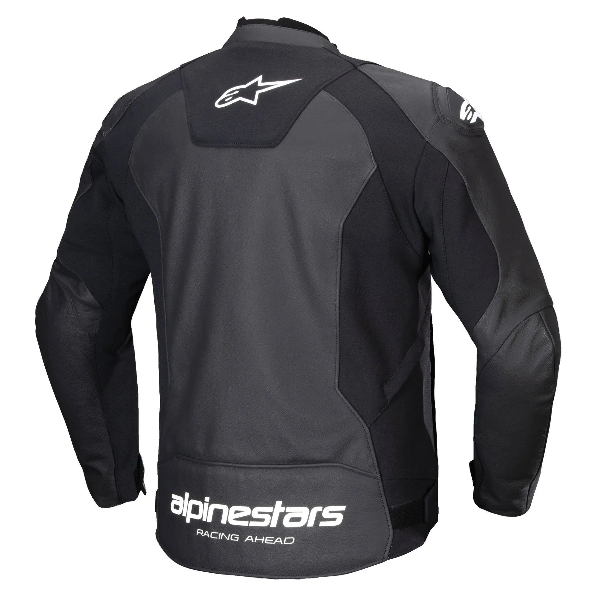 Alpinestars Faster V3 Leather Jacket Black / White - FREE UK Shipping, FREE 365 Day Returns | Moto Central