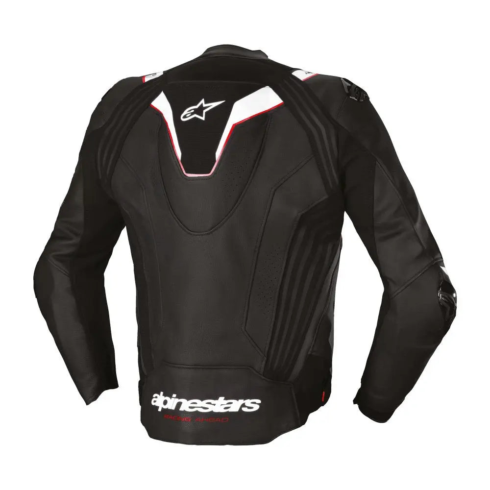 Alpinestars Missile V3 Ignition Leather Jacket Black / White - FREE UK Shipping, FREE 365 Day Returns | Moto Central