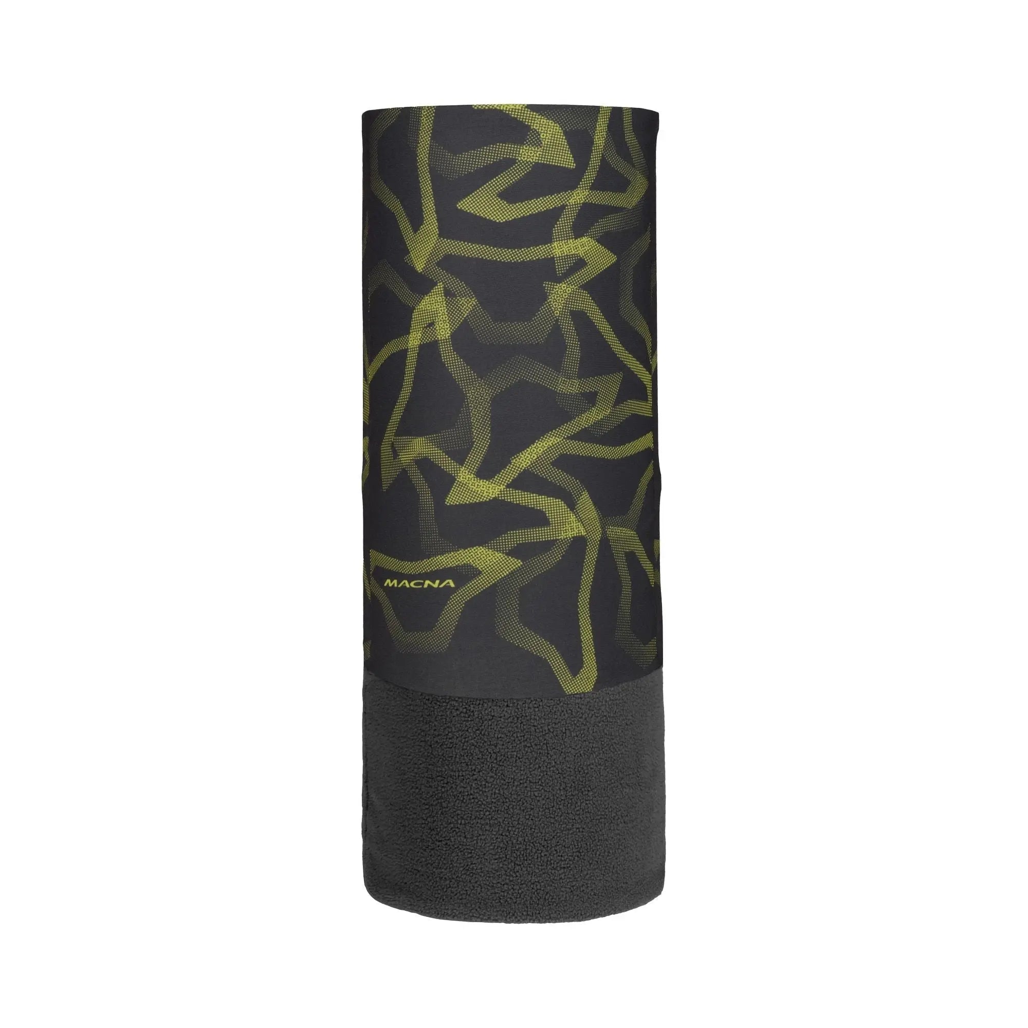 Macna All Season Tube Dark Grey / Yellow - FREE UK Shipping, FREE 365 Day Returns | Moto Central