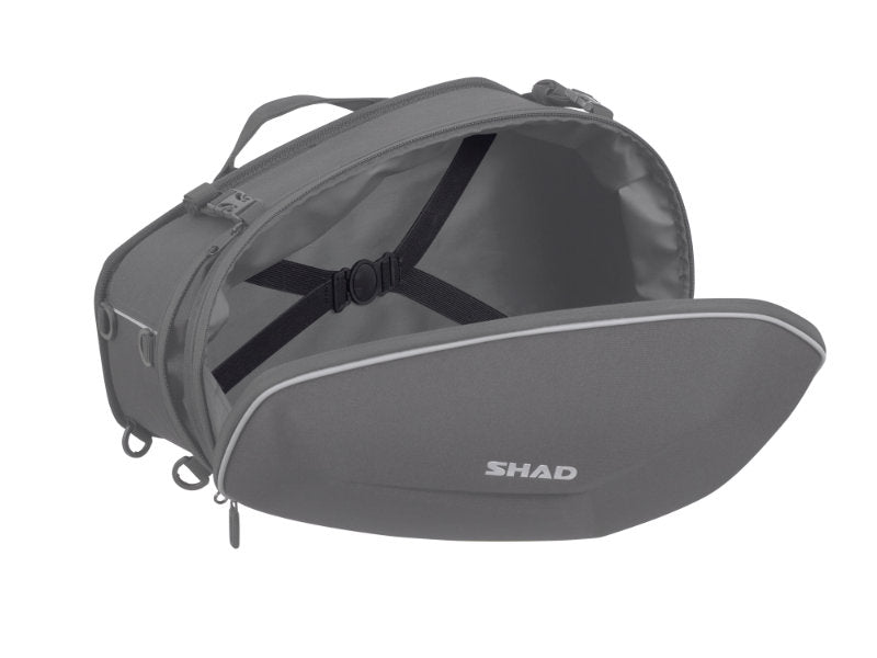 SHAD E48 Expandable Saddle Bags - FREE UK Shipping, FREE 365 Day Returns | Moto Central