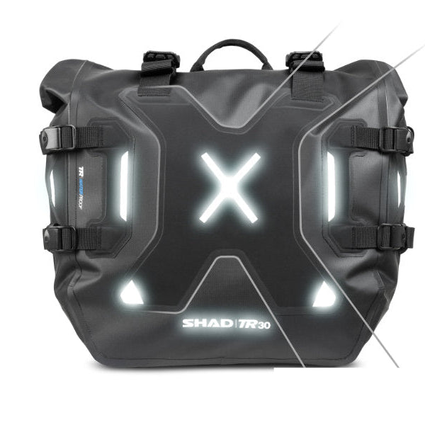 SHAD TR30 Waterproof Panniers - FREE UK Shipping, FREE 365 Day Returns | Moto Central