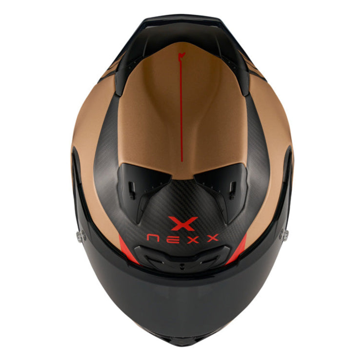 Nexx X.R3R Apex Carbon / Matt Copper - FREE UK Delivery, FREE 365 Day Returns | Moto Central