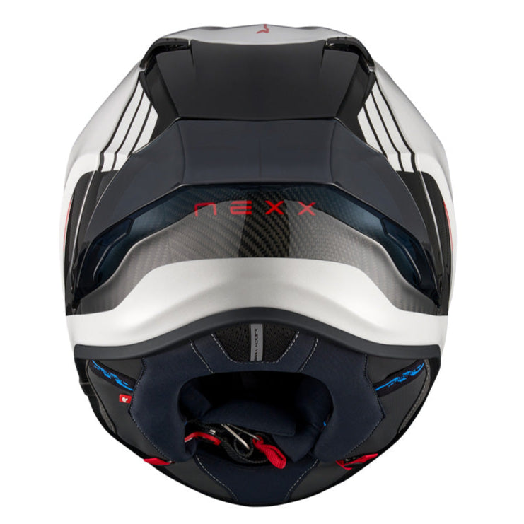 Nexx X.R3R Apex Carbon / White - FREE UK Delivery, FREE 365 Day Returns | Moto Central