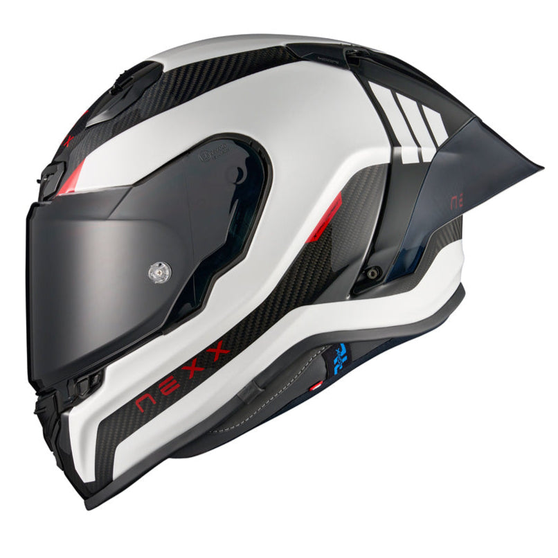 Nexx X.R3R Apex Carbon / White - FREE UK Delivery, FREE 365 Day Returns | Moto Central