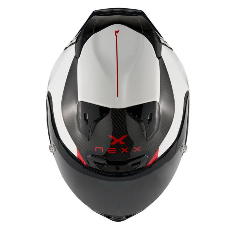 Nexx X.R3R Apex Carbon / White - FREE UK Delivery, FREE 365 Day Returns | Moto Central