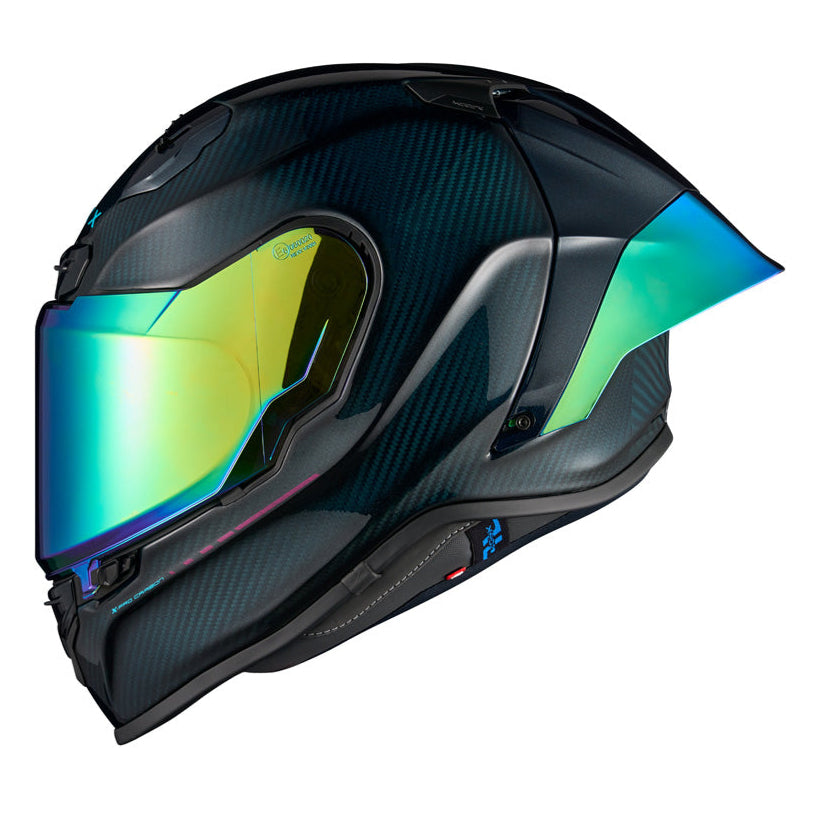 Nexx X.R3R Hadal Carbon / Blue Teal - FREE UK Delivery, FREE 365 Day Returns | Moto Central