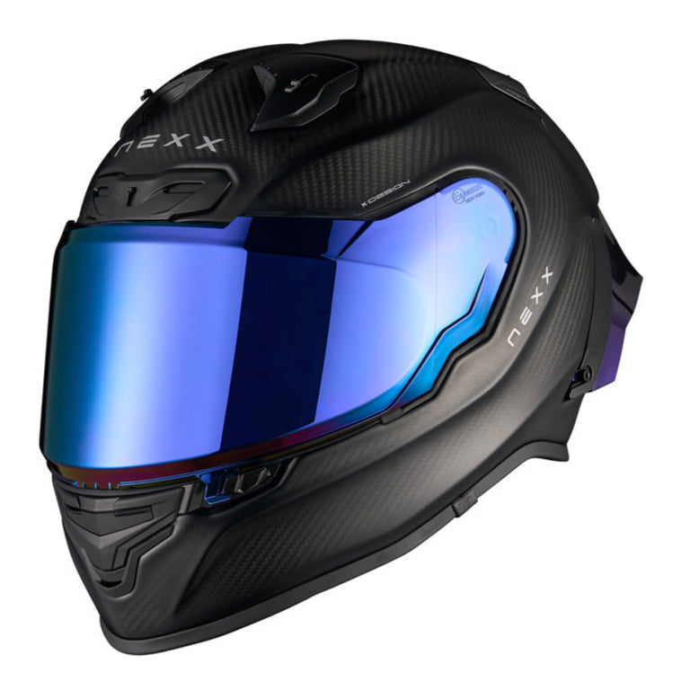 Nexx X.R3R Zero Pro 2 Carbon / Matt Blue - FREE UK Delivery, FREE 365 Day Returns | Moto Central