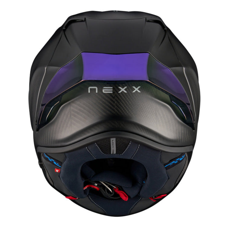 Nexx X.R3R Zero Pro 2 Carbon / Matt Blue - FREE UK Delivery, FREE 365 Day Returns | Moto Central