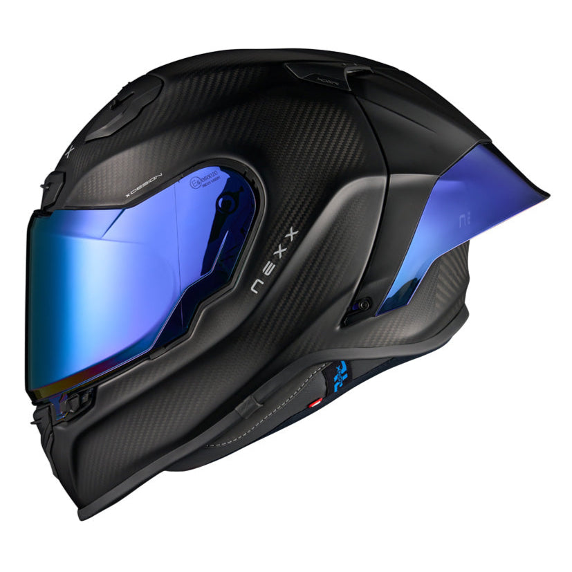 Nexx X.R3R Zero Pro 2 Carbon / Matt Blue - FREE UK Delivery, FREE 365 Day Returns | Moto Central