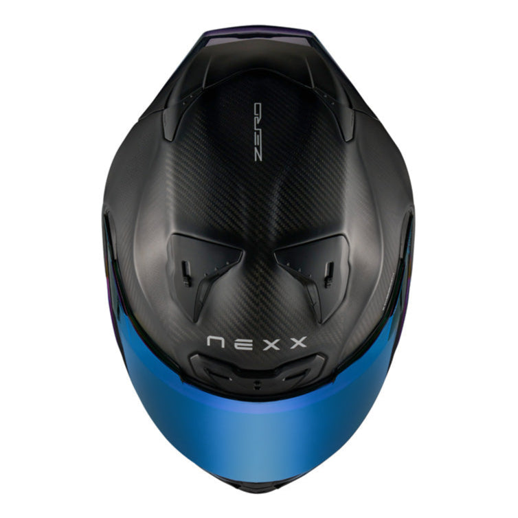 Nexx X.R3R Zero Pro 2 Carbon / Matt Blue - FREE UK Delivery, FREE 365 Day Returns | Moto Central