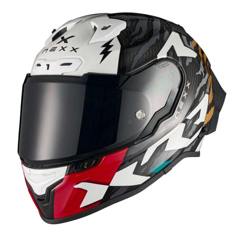 Nexx X.R3R Ziger Grey / Gold - FREE UK Delivery, FREE 365 Day Returns | Moto Central