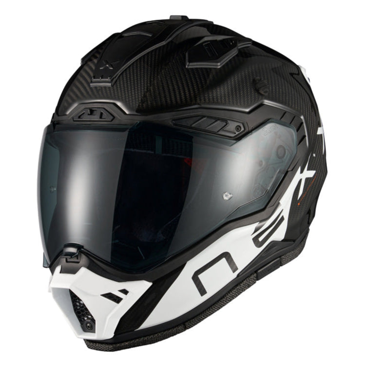 Nexx X.RALLY Gravix Carbon / White - FREE UK Delivery, FREE 365 Day Returns | Moto Central