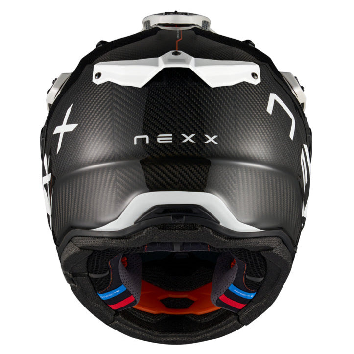 Nexx X.RALLY Gravix Carbon / White - FREE UK Delivery, FREE 365 Day Returns | Moto Central