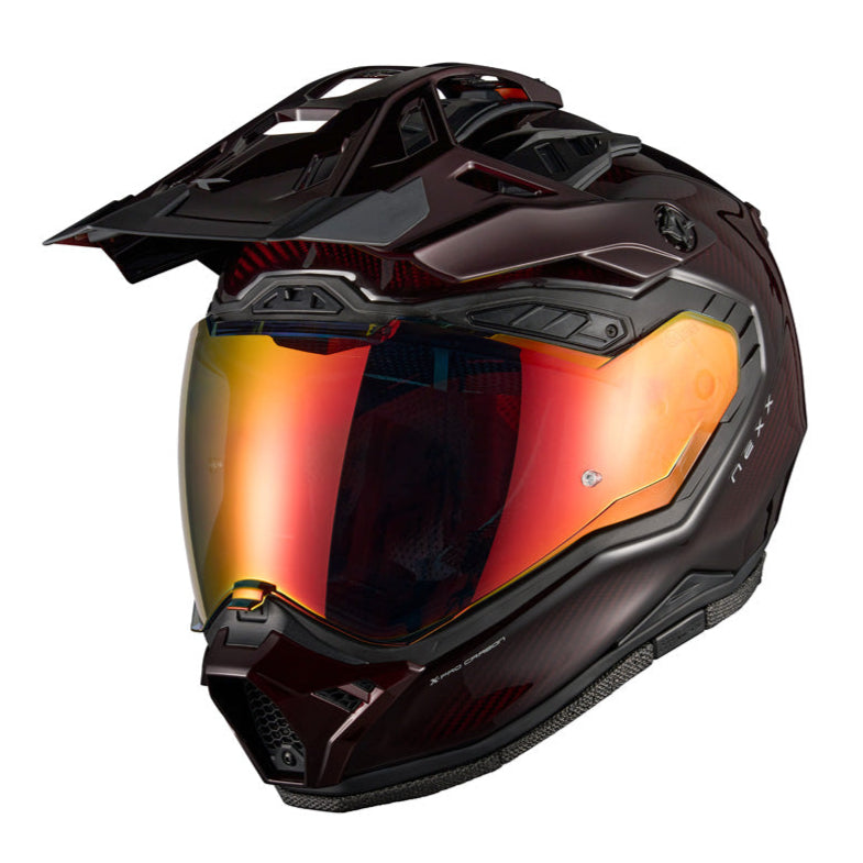 Nexx X.RALLY Namib Carbon / Red - FREE UK Delivery, FREE 365 Day Returns | Moto Central