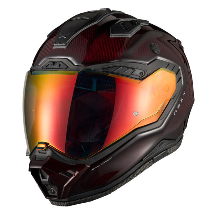 Nexx X.RALLY Namib Carbon / Red - FREE UK Delivery, FREE 365 Day Returns | Moto Central