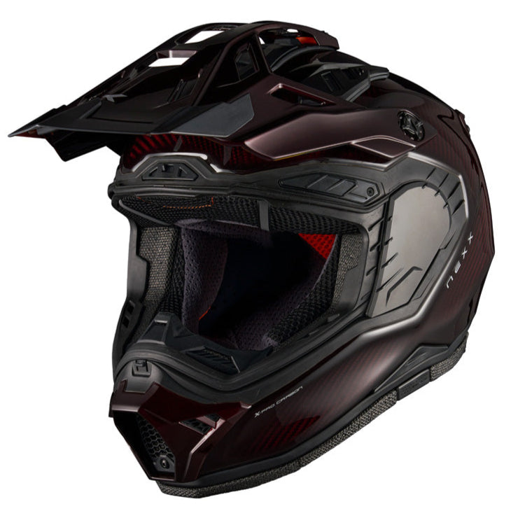 Nexx X.RALLY Namib Carbon / Red - FREE UK Delivery, FREE 365 Day Returns | Moto Central