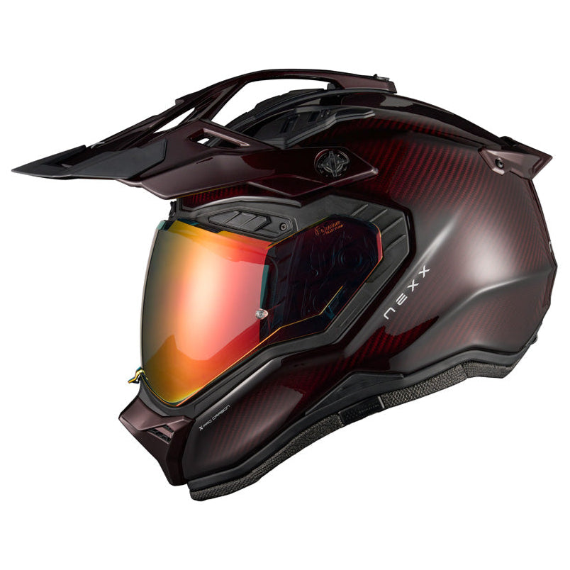 Nexx X.RALLY Namib Carbon / Red - FREE UK Delivery, FREE 365 Day Returns | Moto Central