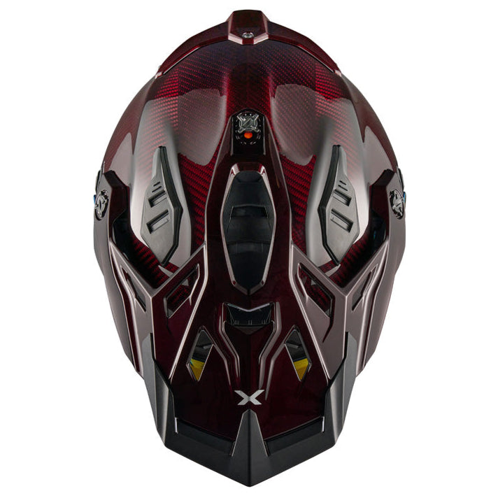 Nexx X.RALLY Namib Carbon / Red - FREE UK Delivery, FREE 365 Day Returns | Moto Central