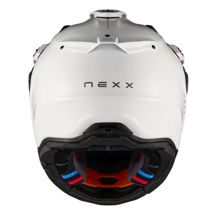 Nexx X.RALLY Plain White - FREE UK Delivery, FREE 365 Day Returns | Moto Central