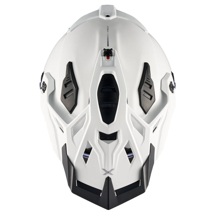 Nexx X.RALLY Plain White - FREE UK Delivery, FREE 365 Day Returns | Moto Central