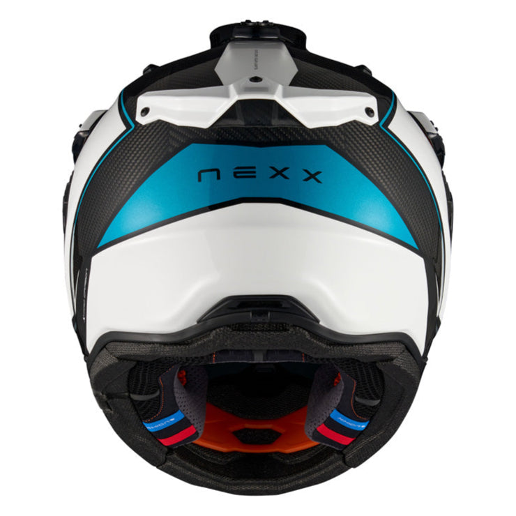 Nexx X.RALLY Raid Blue / Pink - FREE UK Delivery, FREE 365 Day Returns | Moto Central