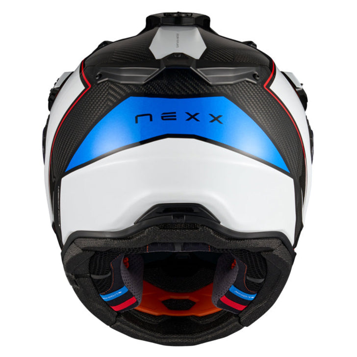 Nexx X.RALLY Raid Blue / Red - FREE UK Delivery, FREE 365 Day Returns | Moto Central