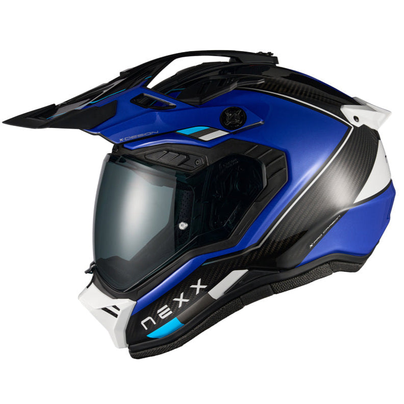 Nexx X.RALLY Raid Blue / White - FREE UK Delivery, FREE 365 Day Returns | Moto Central