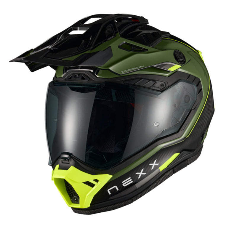 Nexx X.RALLY Raid Green / Neon - FREE UK Delivery, FREE 365 Day Returns | Moto Central