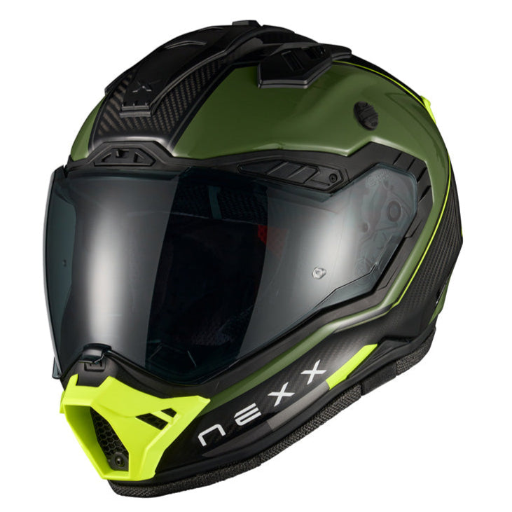 Nexx X.RALLY Raid Green / Neon - FREE UK Delivery, FREE 365 Day Returns | Moto Central