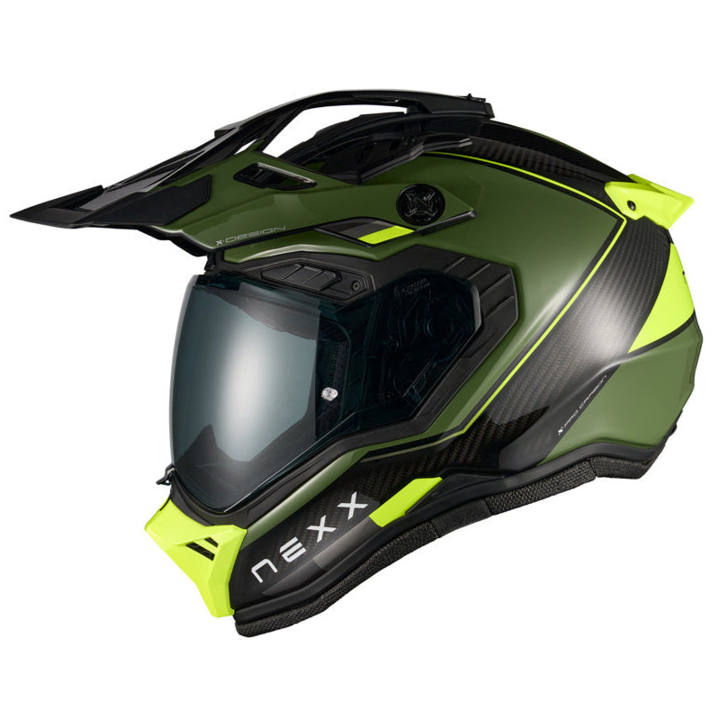 Nexx X.RALLY Raid Green / Neon - FREE UK Delivery, FREE 365 Day Returns | Moto Central