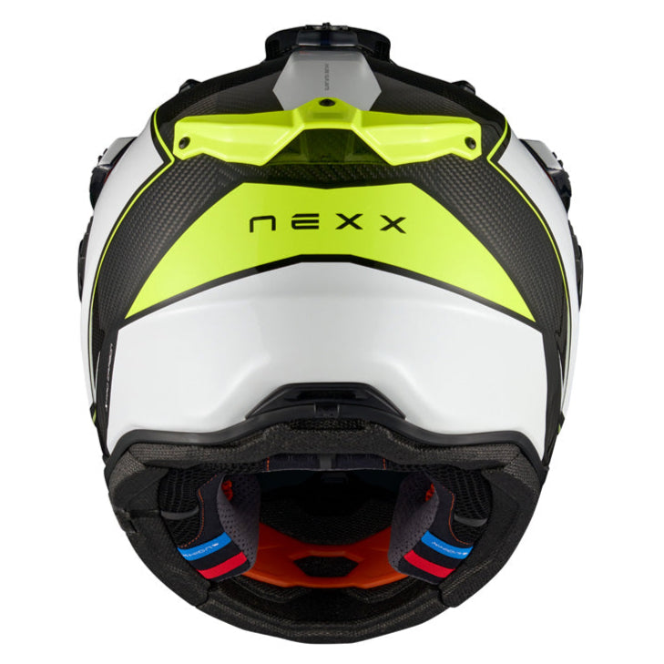 Nexx X.RALLY Raid White / Neon - FREE UK Delivery, FREE 365 Day Returns | Moto Central