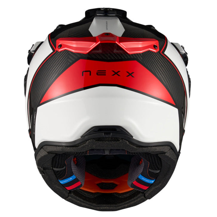Nexx X.RALLY Raid White / Red - FREE UK Delivery, FREE 365 Day Returns | Moto Central