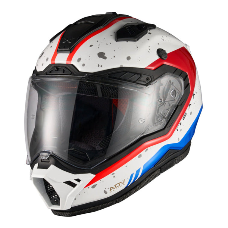 Nexx X.RALLY Yuma Blue / Red - FREE UK Delivery, FREE 365 Day Returns | Moto Central