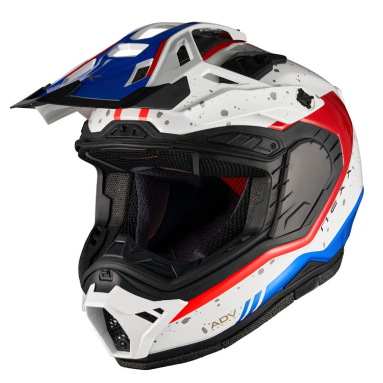 Nexx X.RALLY Yuma Blue / Red - FREE UK Delivery, FREE 365 Day Returns | Moto Central