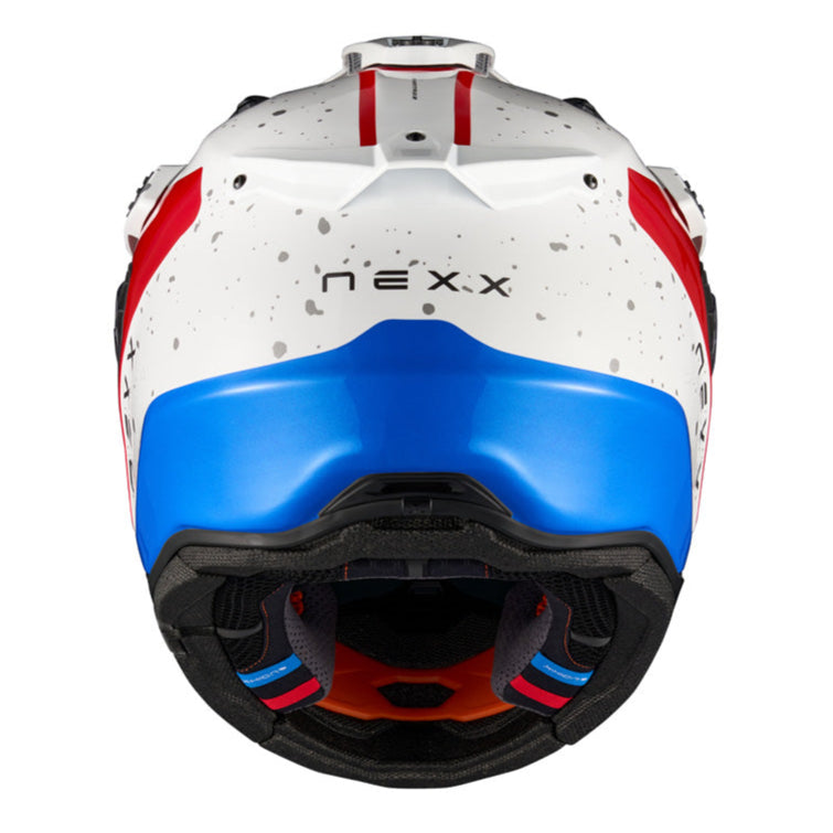 Nexx X.RALLY Yuma Blue / Red - FREE UK Delivery, FREE 365 Day Returns | Moto Central