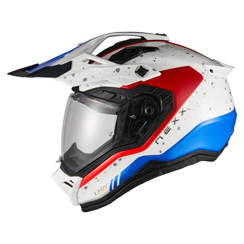 Nexx X.RALLY Yuma Blue / Red - FREE UK Delivery, FREE 365 Day Returns | Moto Central
