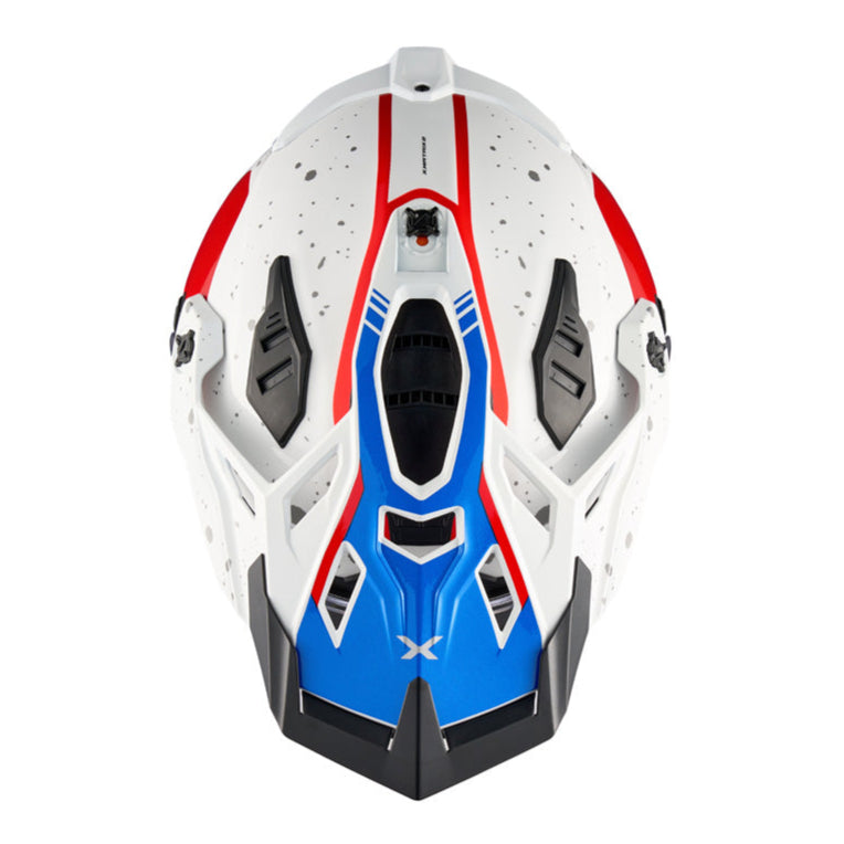 Nexx X.RALLY Yuma Blue / Red - FREE UK Delivery, FREE 365 Day Returns | Moto Central