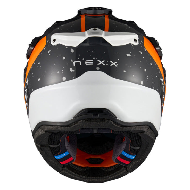 Nexx X.RALLY Yuma Grey / Orange - FREE UK Delivery, FREE 365 Day Returns | Moto Central