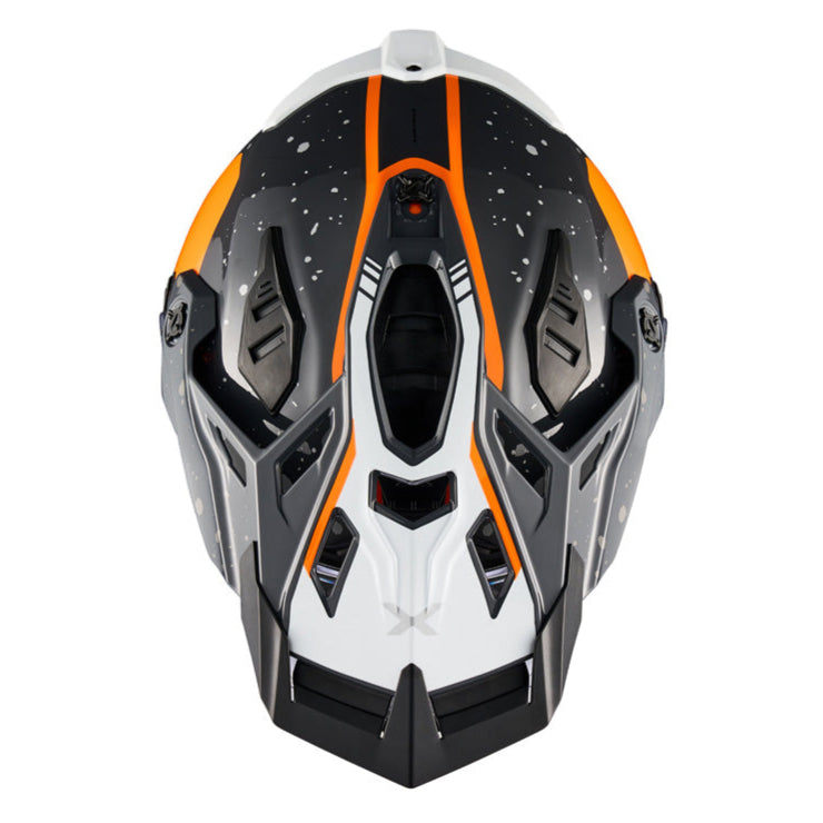 Nexx X.RALLY Yuma Grey / Orange - FREE UK Delivery, FREE 365 Day Returns | Moto Central