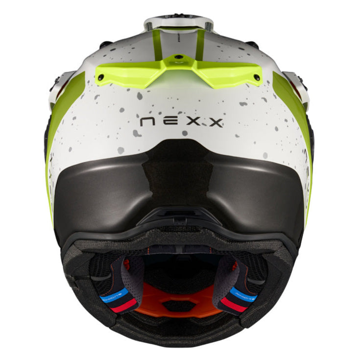 Nexx X.RALLY Yuma White / Neon - FREE UK Delivery, FREE 365 Day Returns | Moto Central