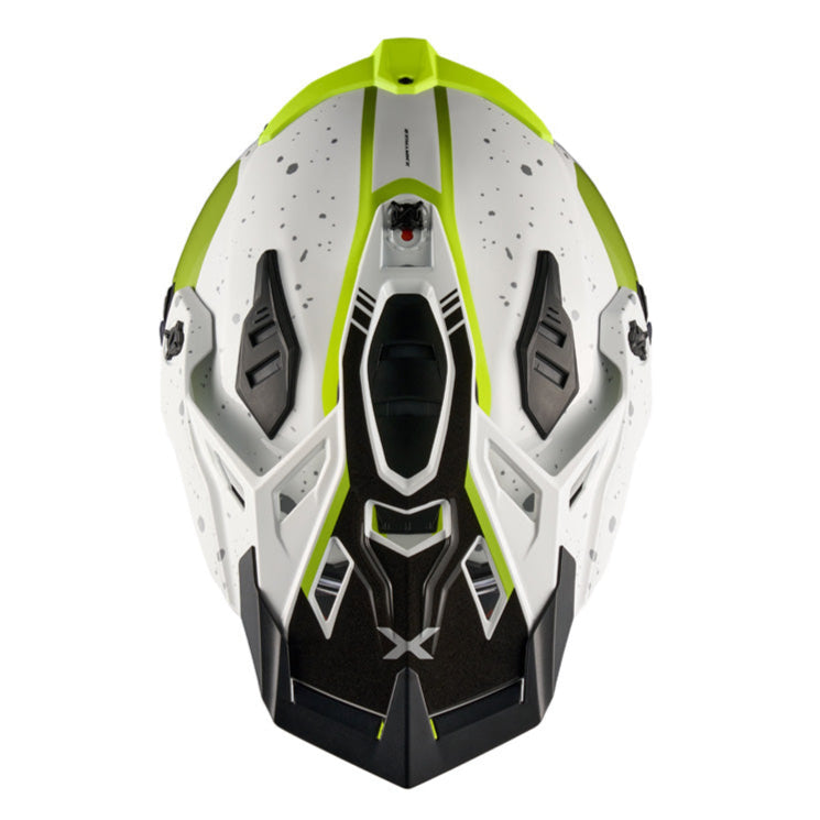 Nexx X.RALLY Yuma White / Neon - FREE UK Delivery, FREE 365 Day Returns | Moto Central